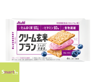 朝日 藍莓忌廉夾心玄米燕麥餅72g(袋裝)