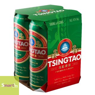 青島啤酒 4x500ml (4罐裝)
