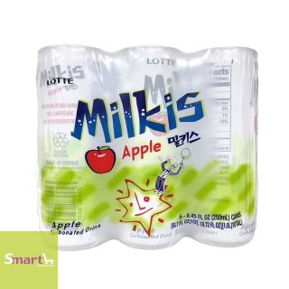 樂天 忌廉溝鮮奶-蘋果味(6罐裝)