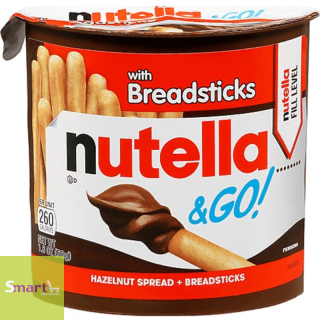 Nutella 榛子朱古力醬餅乾條 52g