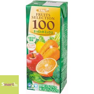 Elbee 100%胡蘿蔔雜果汁200ml(紙包裝)